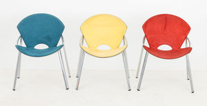 Giorgio Saporiti x Il Loft "Carol" Suede Chairs, 3 (9893030461747)