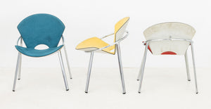 Giorgio Saporiti x Il Loft "Carol" Suede Chairs, 3 (9893030461747)