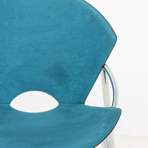 Giorgio Saporiti x Il Loft "Carol" Suede Chairs, 3 (9893030461747)