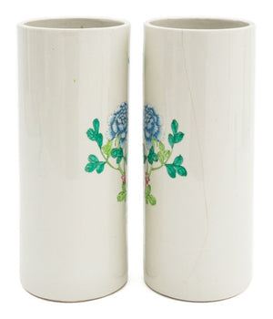 Chinese Famille Rose Porcelain Hat Stands, Pair (9766940606771)
