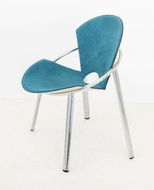 Giorgio Saporiti x Il Loft "Carol" Suede Chairs, 3 (9893030461747)