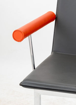 Il Loft "HI.02" Hils Leather Swivel Armchairs, Pr. (9893043306803)