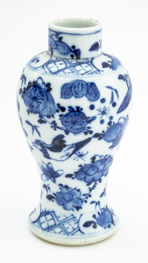 Chinese Blue and White Porcelain Meiping Vase (9766950076723)