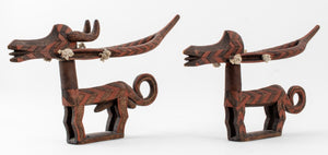 Bambara Chiwara Antelope Headdresses, Pair (9751868178739)