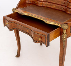 Louis XV Style Marquetry Kingwood Escritoire