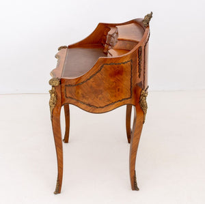 Louis XV Style Marquetry Kingwood Escritoire