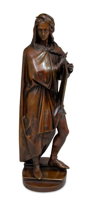 Auguste-Joseph Carrier "Raphael" Patinated Bronze (9756025684275)