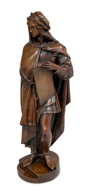 Auguste-Joseph Carrier "Raphael" Patinated Bronze (9756025684275)