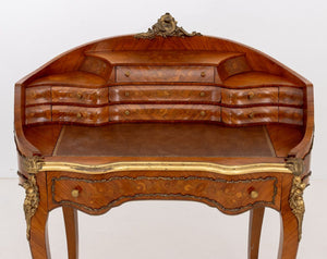 Louis XV Style Marquetry Kingwood Escritoire
