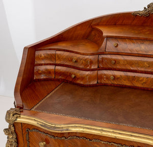 Louis XV Style Marquetry Kingwood Escritoire