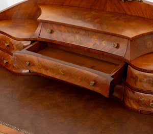 Louis XV Style Marquetry Kingwood Escritoire