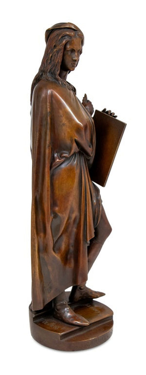 Auguste-Joseph Carrier "Raphael" Patinated Bronze (9756025684275)