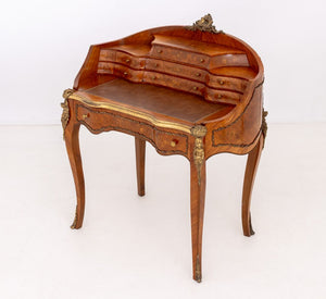 Louis XV Style Marquetry Kingwood Escritoire