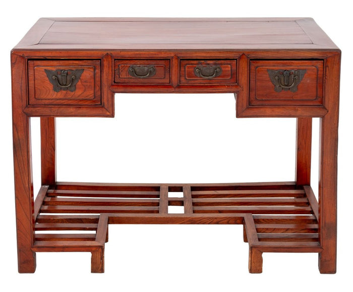 Chinese Elm Writing Desk