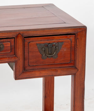 Chinese Elm Writing Desk (9834686546227)