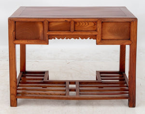 Chinese Elm Writing Desk (9834686546227)