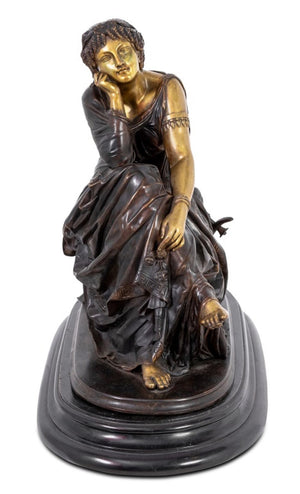 Pierre Schoenewerk "Erato" Patinated Bronze (9756031090995)