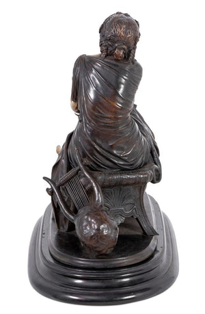 Pierre Schoenewerk "Erato" Patinated Bronze (9756031090995)