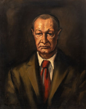 Sheldon Bryan Portrait of a Man Oil on Canvas (9736423670067)