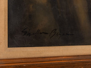 Sheldon Bryan Portrait of a Man Oil on Canvas (9736423670067)