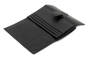 Prada Black Saffiano Leather Wallet (9766953025843)
