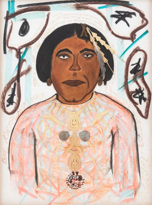 Morgan Monceaux "Chief Kintpuash..." Mixed Media (9816199725363)