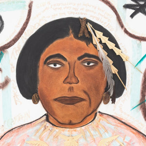 Morgan Monceaux "Chief Kintpuash..." Mixed Media (9816199725363)
