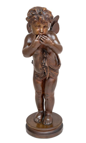 Victor Rousseau "Cupid" Patinated Bronze (9846960488755)