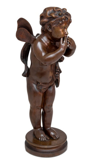 Victor Rousseau "Cupid" Patinated Bronze (9846960488755)