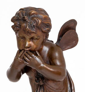 Victor Rousseau "Cupid" Patinated Bronze (9846960488755)