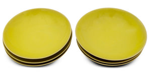 Rupert Spira Yellow Glazed Stoneware Bowls, 6 (9738465870131)