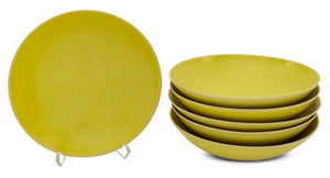 Rupert Spira Yellow Glazed Stoneware Bowls, 6 (9738465870131)