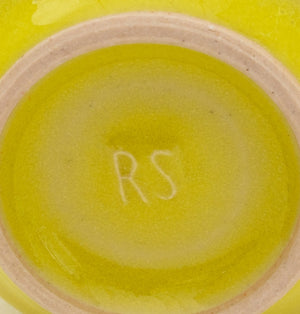 Rupert Spira Yellow Glazed Stoneware Sake Set, 7 (9738477338931)