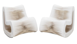 Phillips Collection Seatbelt Rocking Chairs, Pair (9765702271283)