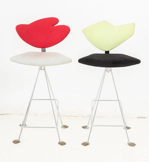 Giorgio Saporiti for Il Loft "Eva" Bar Stools, 2 (9871737520435)