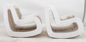 Phillips Collection Seatbelt Rocking Chairs, Pair (9765702271283)