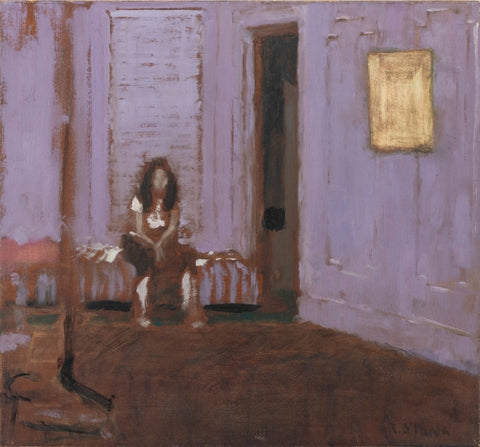 Robert O'Meara Portrait of Stella Nicolaou in Her Studio