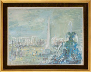 Wladimir Siegfried Place de la Concorde Oil, 1963 (9894632161587)