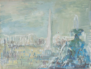 Wladimir Siegfried Place de la Concorde Oil, 1963 (9894632161587)