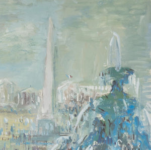 Wladimir Siegfried Place de la Concorde Oil, 1963 (9894632161587)