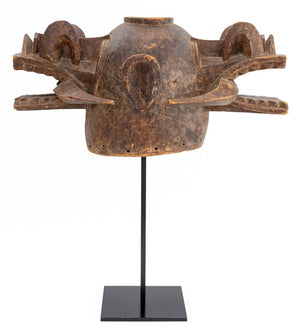 Senufo "Wanyugo" Firespitter Helmet Mask, 19th C. (9756044460339)