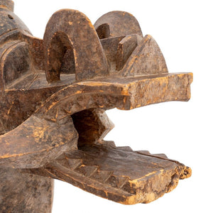Senufo "Wanyugo" Firespitter Helmet Mask, 19th C. (9756044460339)
