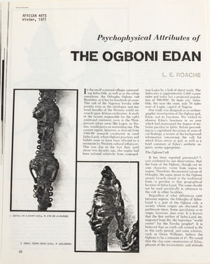 Yoruba Edan Ogboni Figural Brass Staffs, 2 Pairs (9756048326963)