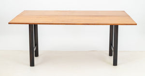 Harvey Probber Walnut Flip Top Table (9893108023603)