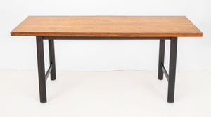 Harvey Probber Walnut Flip Top Table (9893108023603)