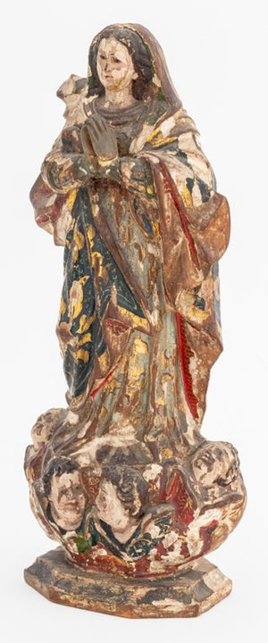 Our Lady of Immaculate Conception Sculpture (9859442442547)