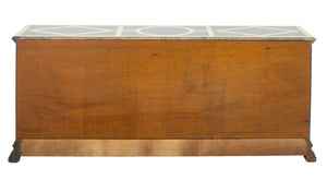Roundtree Venetian Style Ebonized 5-Door Credenza (9766980682035)