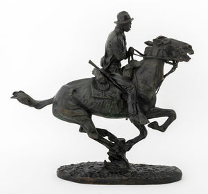 Frederic Remington "Trooper of the Plains" Bronze (9859445686579)