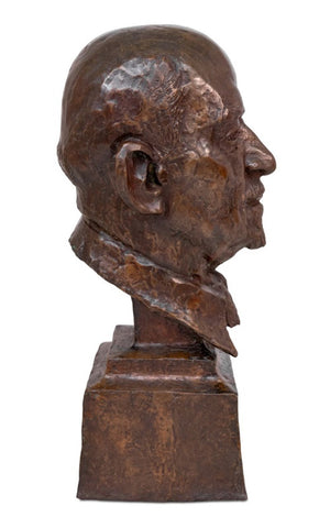 Chaim Gross Bronze Bust of Chaim Weizmann (9738720084275)