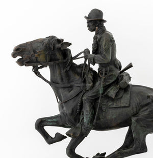 Frederic Remington "Trooper of the Plains" Bronze (9859445686579)